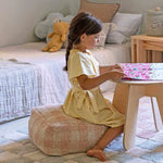 LORENA CANALS - Pouf Vichy Rose