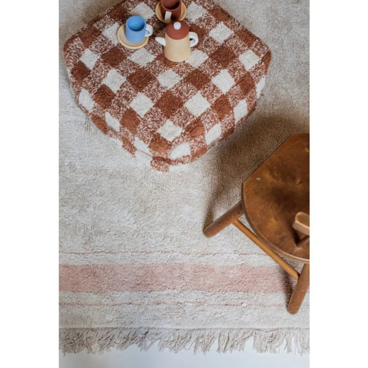 LORENA CANALS - Pouf Vichy Toffee