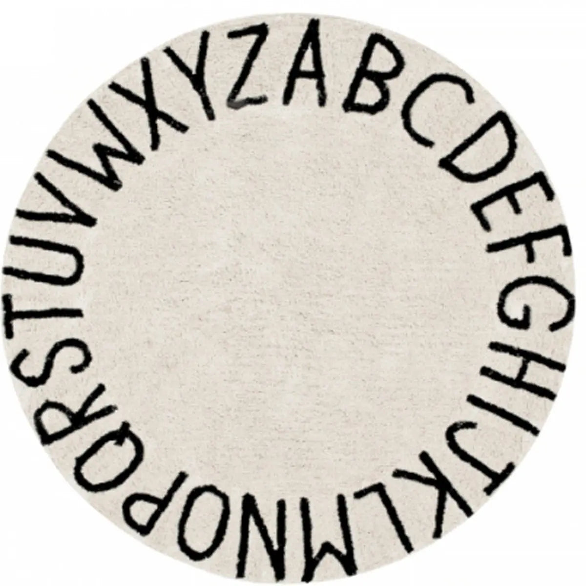 LORENA CANALS - Tapis Abc - Ecru Ø150 Cm