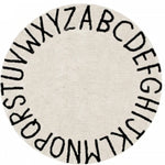 LORENA CANALS - Tapis Abc - Ecru Ø150 Cm