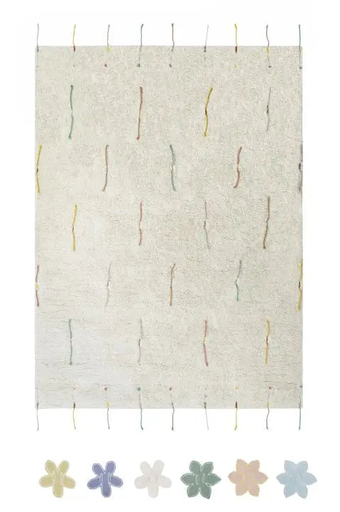 LORENA CANALS - Tapis De Jeu Fleurs Sauvages 120 x 160 cm