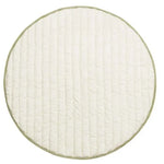 LORENA CANALS - Tapis De Jeu Lavable Bamboo Leaf - Natural / Olive Ø100 cm