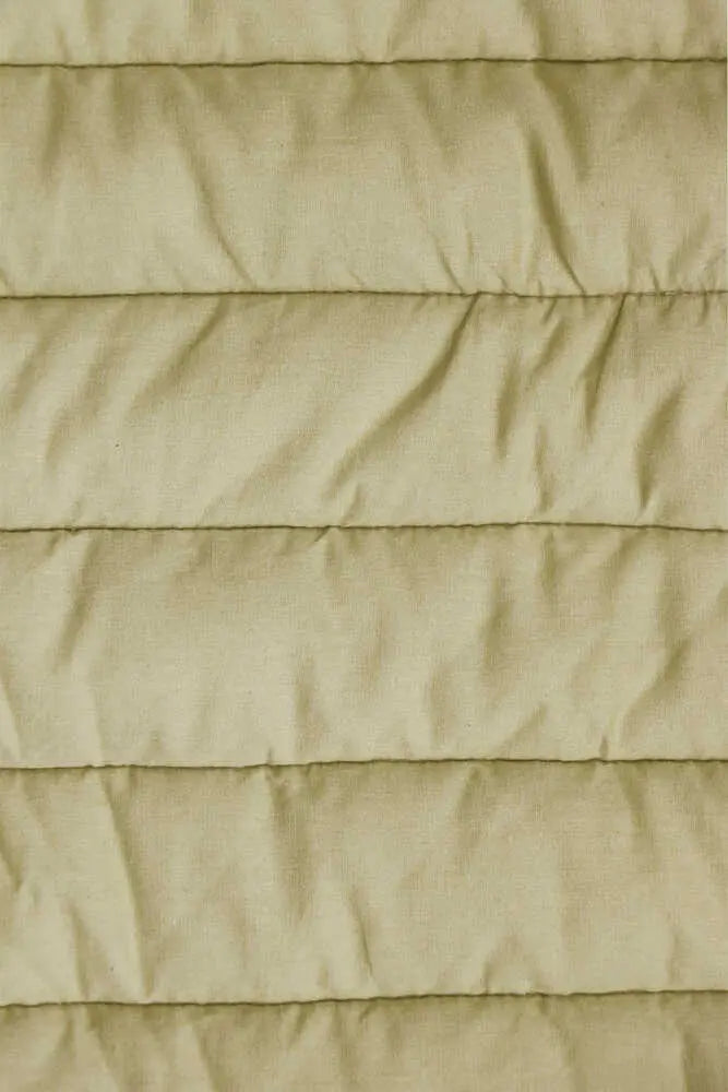 LORENA CANALS - Tapis De Jeu Lavable Bamboo Leaf - Natural / Olive Ø100 cm