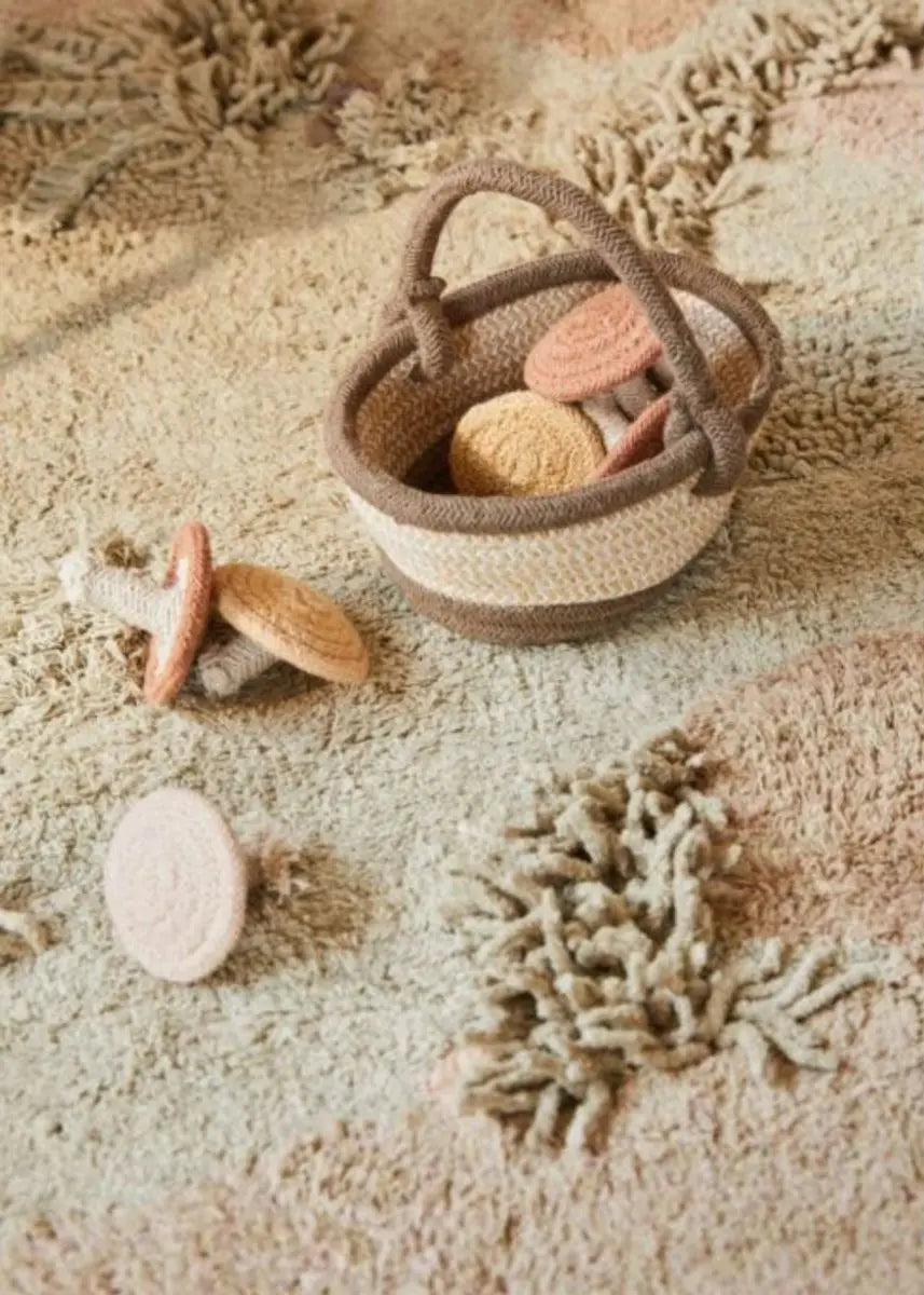 LORENA CANALS - Tapis de Jeux Lavable Mushroom Forest 120 X 160 cm