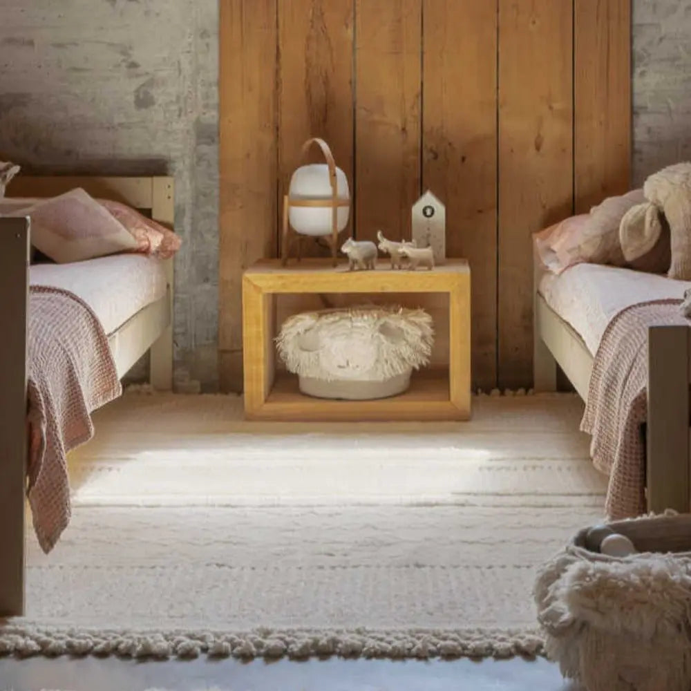 LORENA CANALS - Tapis En Laine Ari Sheep Blanc 120 X 170 cm