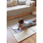 LORENA CANALS - Tapis En Laine Kaia Smoke Blue 120 X 170 cm