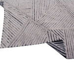 LORENA CANALS - Tapis en Laine Lavable Chia Noir 170 X 240 cm
