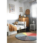 LORENA CANALS - Tapis En Laine Pie Chart 120 X 120 Cm