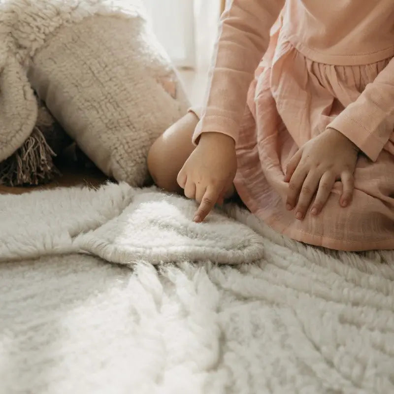 LORENA CANALS - Tapis En Laine Pink Nose Sheep 120 X 170 cm