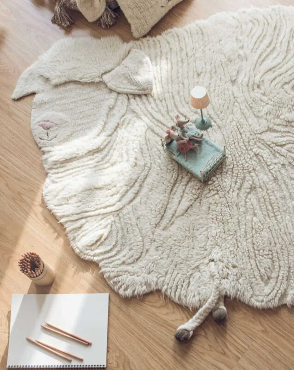 LORENA CANALS - Tapis En Laine Pink Nose Sheep 120 X 170 cm