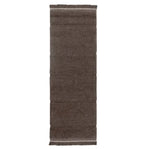 LORENA CANALS - Tapis En Laine Steppe - Mouton Brun 80 X 230 cm