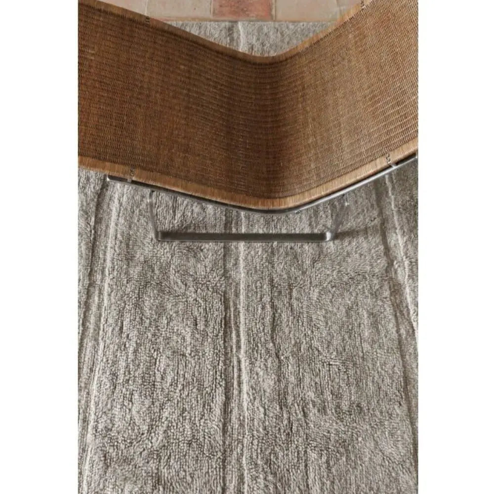LORENA CANALS - Tapis En Laine Steppe - Mouton Gris 80 X 140 cm