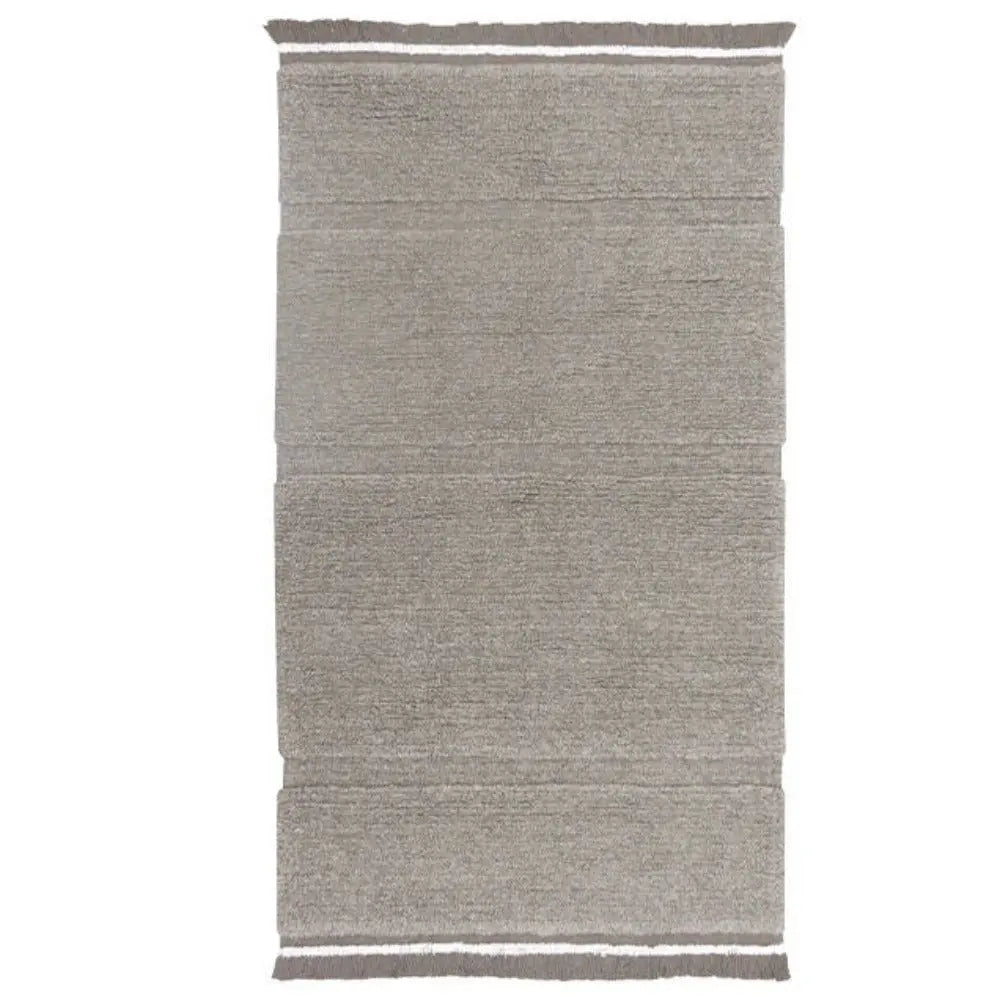 LORENA CANALS - Tapis En Laine Steppe - Mouton Gris 80 X 140 cm