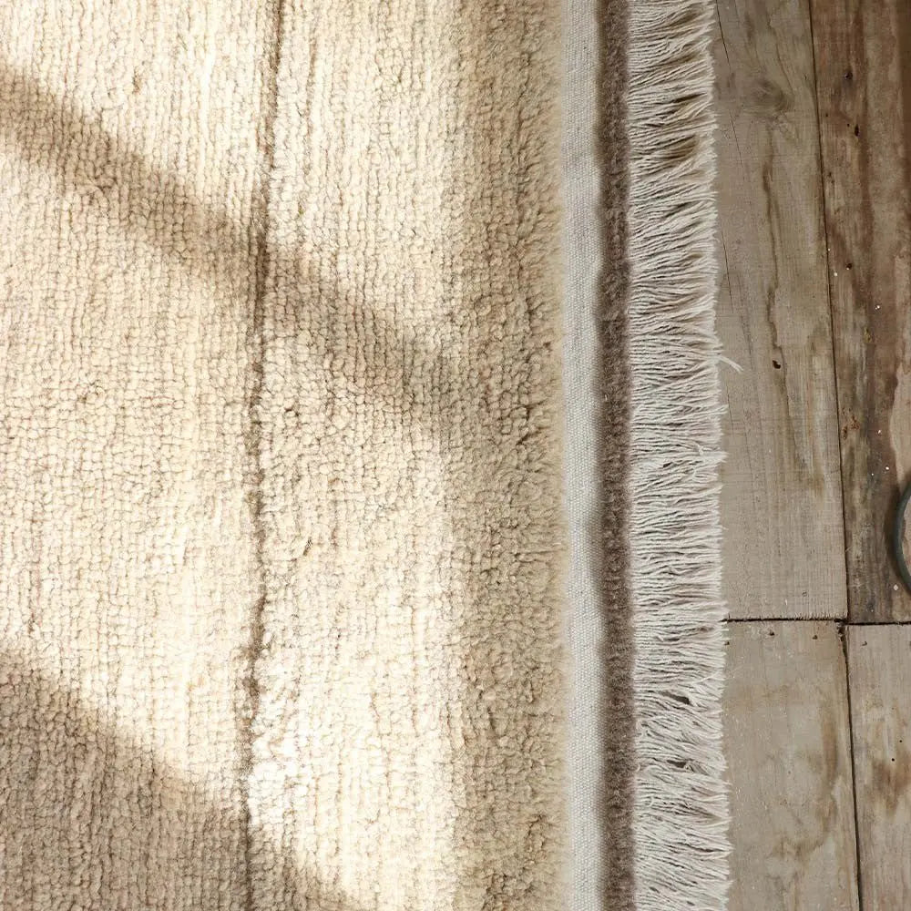 LORENA CANALS - Tapis En Laine Steppe - Sheep Beige