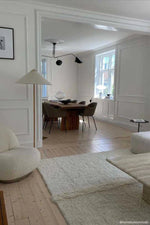LORENA CANALS - Tapis En Laine Tundra - Mouton Blanc 80 X 140 cm