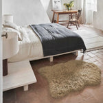 LORENA CANALS - Tapis En Laine Woolly - Mouton Beige 75 X 110 cm