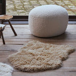 LORENA CANALS - Tapis En Laine Woolly - Mouton Beige 75 X 110 cm