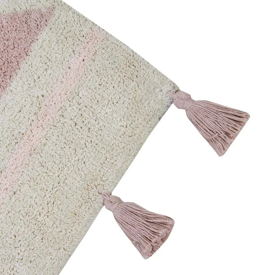 LORENA CANALS - Tapis Lavable Azteca Vintage Nude