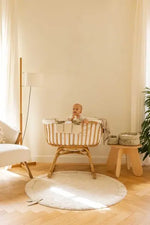 LORENA CANALS - Tapis Lavable Bamboo Leaf Ø 120 cm