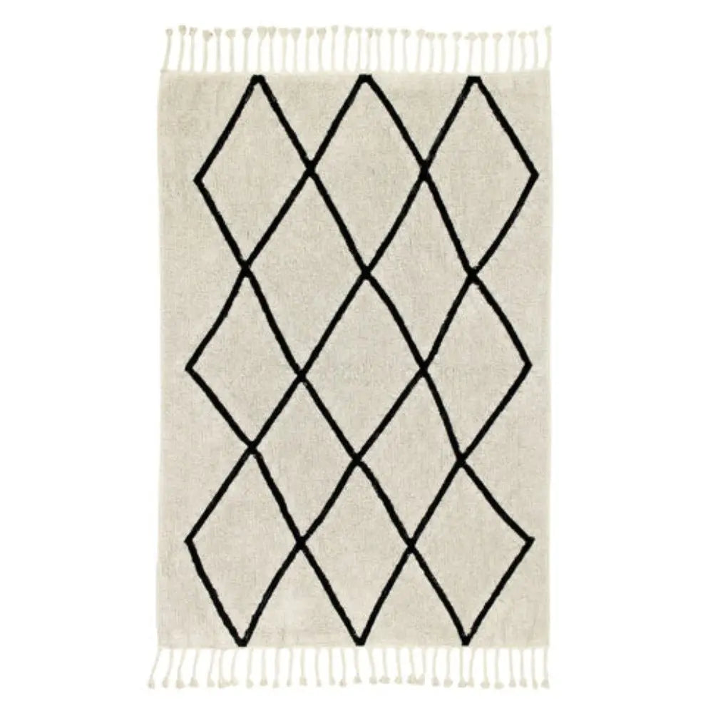 LORENA CANALS - Tapis Lavable Berbère - Beige 140 X 200 cm