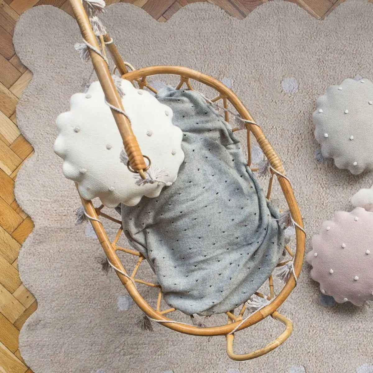 LORENA CANALS - Tapis Lavable Biscuit Beige 120 X 160 cm