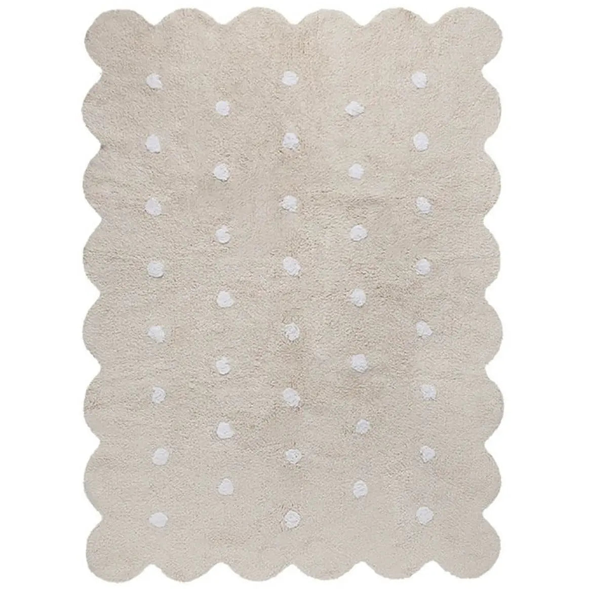 LORENA CANALS - Tapis Lavable Biscuit Beige 120 X 160 cm