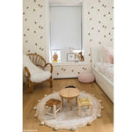 LORENA CANALS - Tapis Lavable Bubbly Naturel - Miel Ø 120 cm