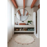 LORENA CANALS - Tapis Lavable Bubbly Naturel - Vintage Nude Ø 120 cm