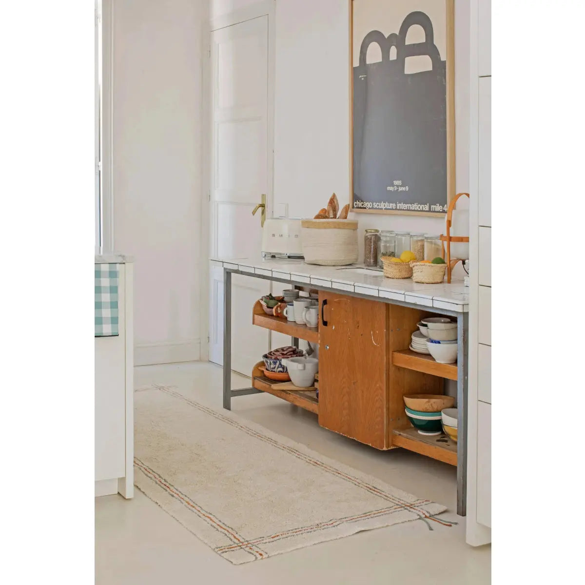 LORENA CANALS - Tapis Lavable Cuisine Natural 80 X 230 Cm