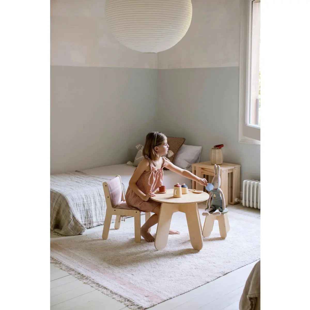 LORENA CANALS - Tapis Lavable Gastro Rose 140 X 200 cm