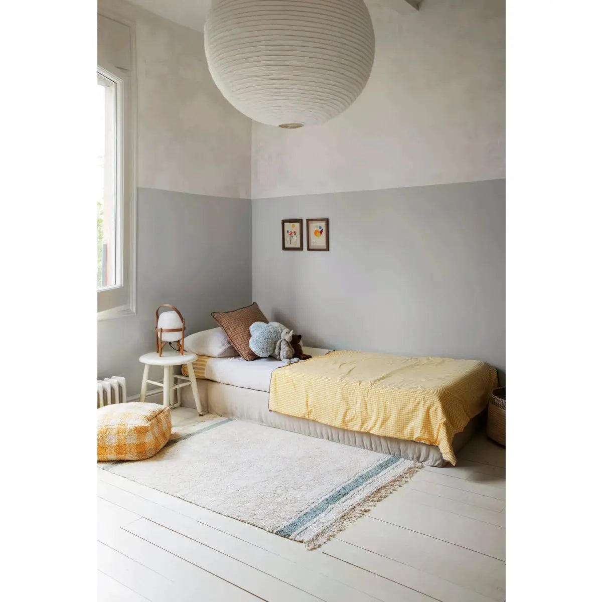 LORENA CANALS - Tapis Lavable Gastro Vintage Blue 140 X 200 cm