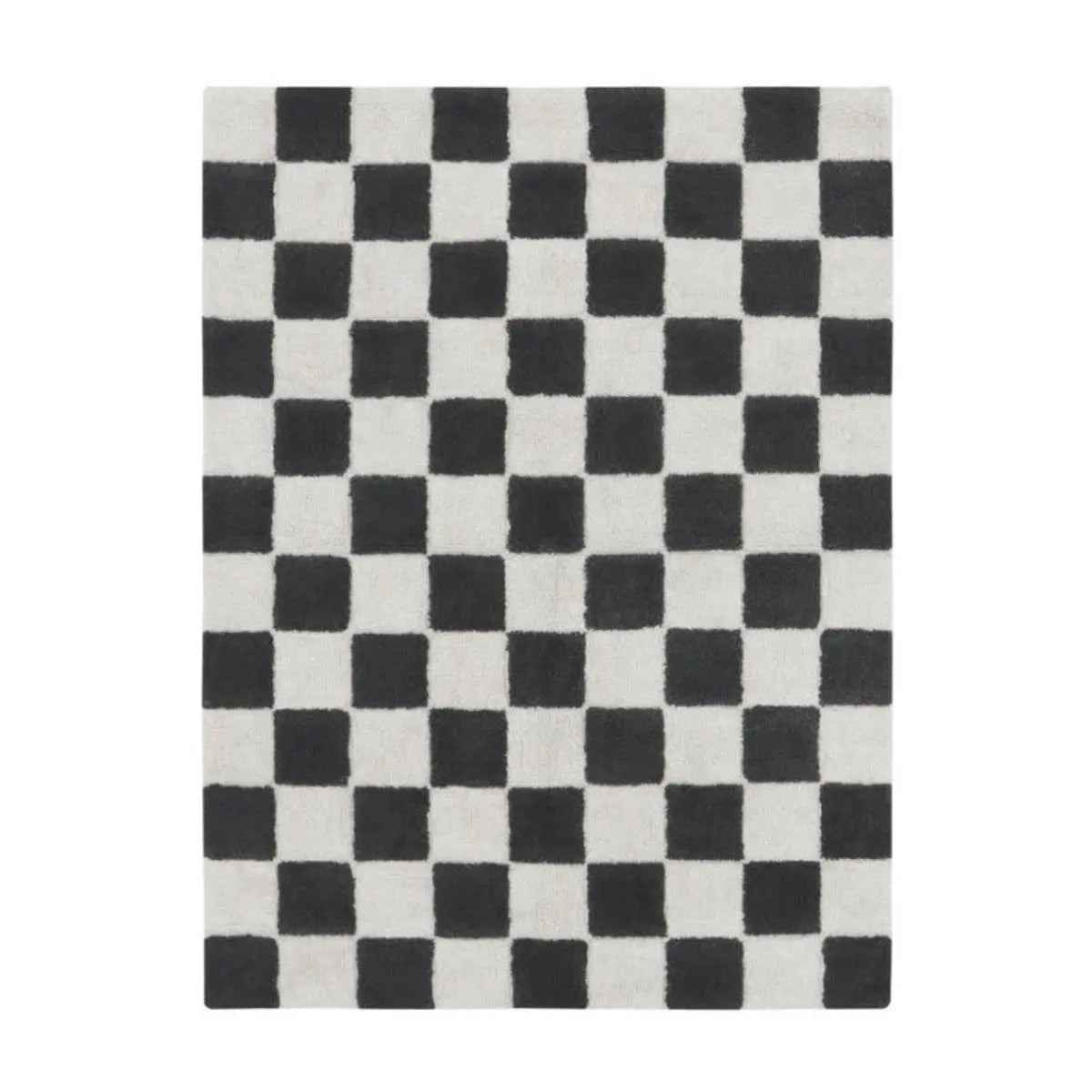 LORENA CANALS - Tapis Lavable Kitchen Tiles - Gris Fonce 120 X 160 Cm