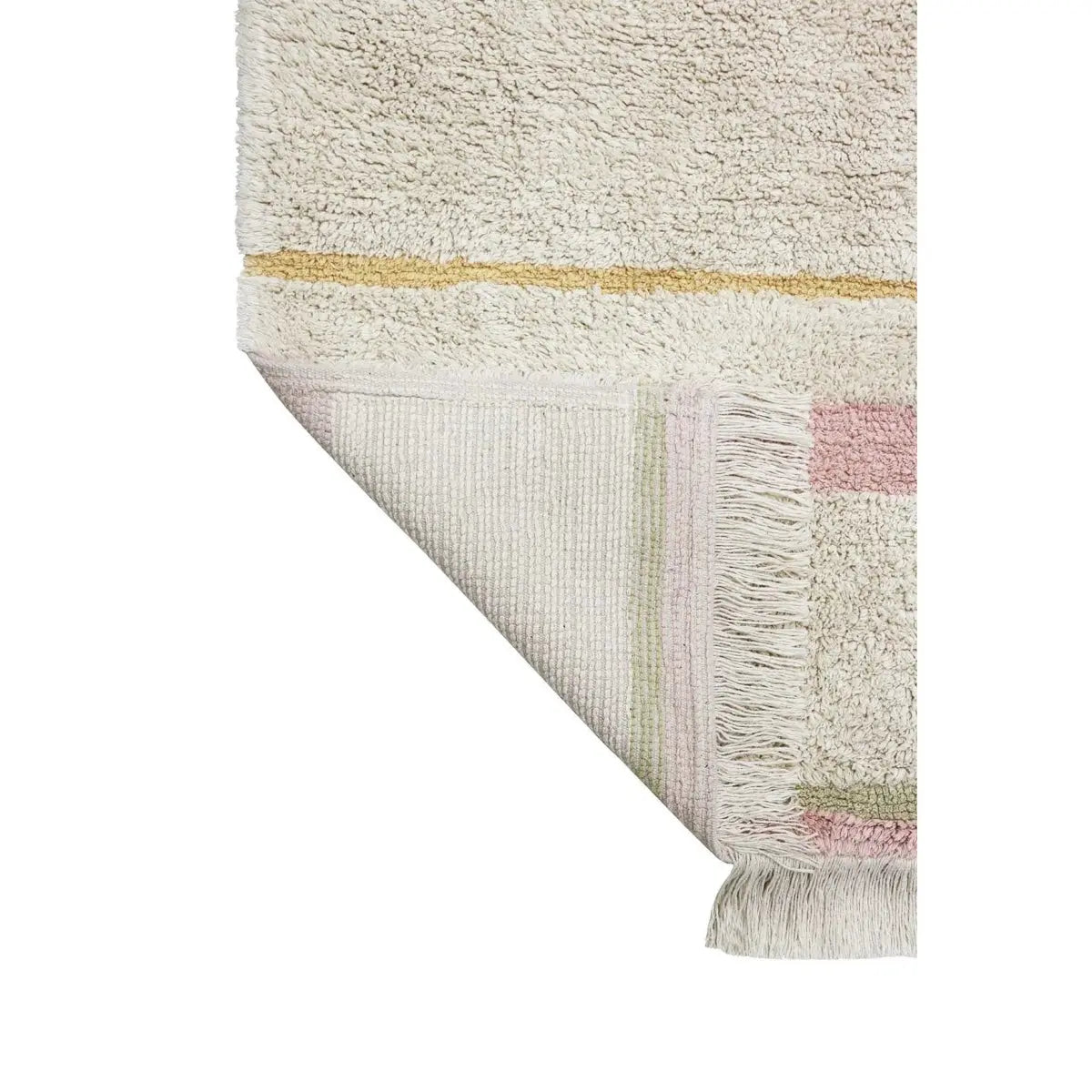 LORENA CANALS - Tapis Lavable Lanes Vintage Nude 90 X 130 Cm