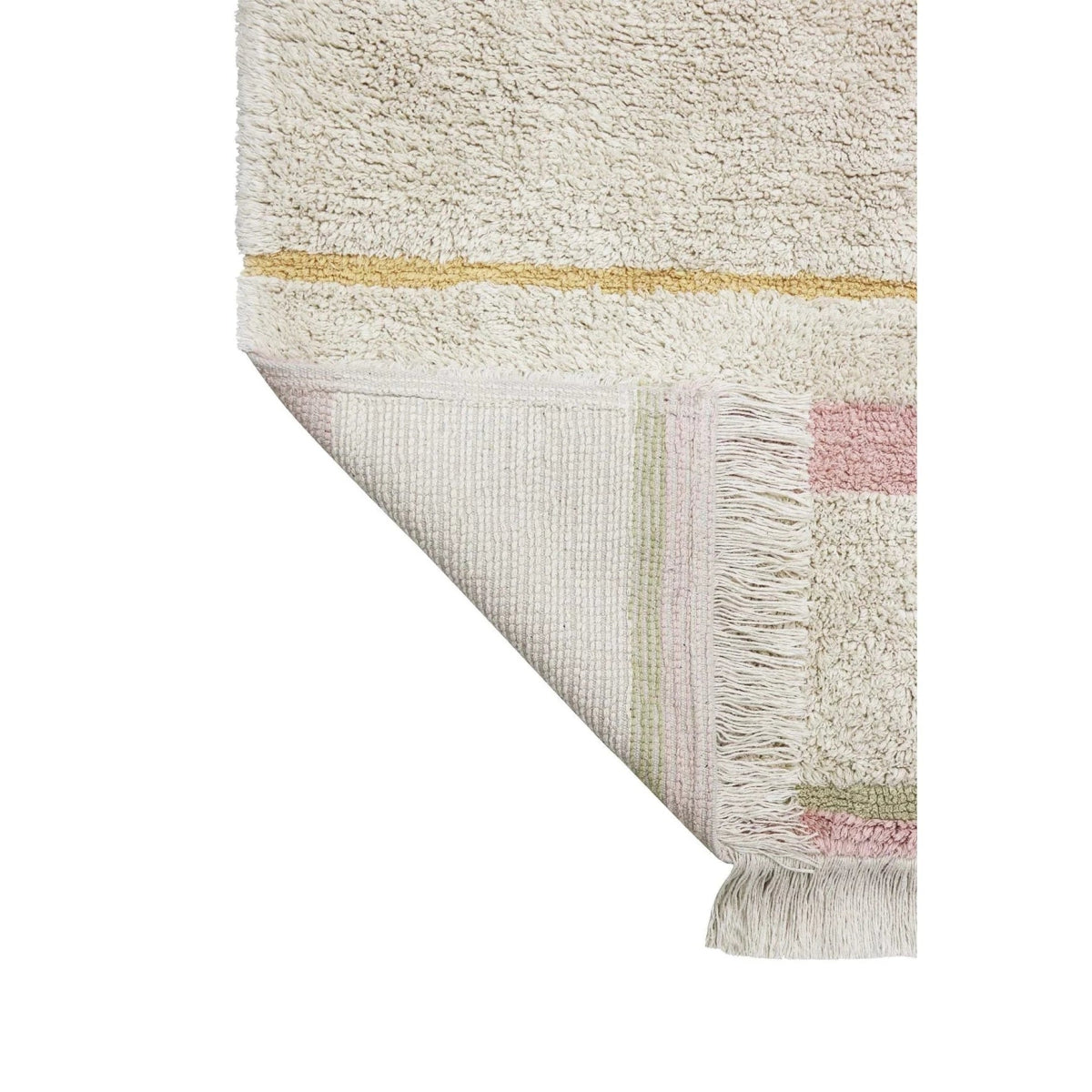 LORENA CANALS - Tapis Lavable Lanes Vintage Nude 90 X 130 Cm