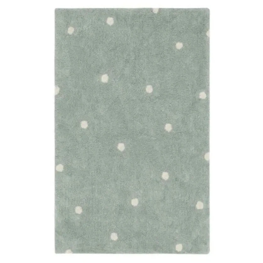 LORENA CANALS - Tapis Lavable Mini Dot Blue Sage