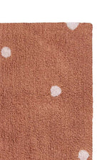 LORENA CANALS - Tapis Lavable Mini Dot Chestnut