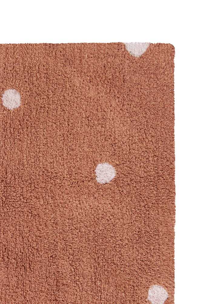 LORENA CANALS - Tapis Lavable Mini Dot Chestnut