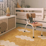 LORENA CANALS - Tapis Lavable Nuages Moutarde