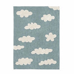 LORENA CANALS - Tapis Lavable Nuages Vintage Bleu
