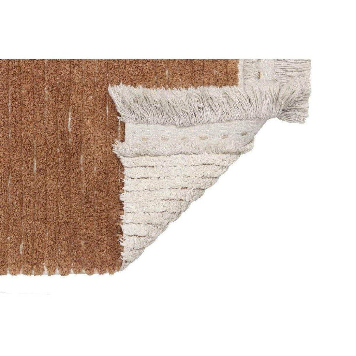 LORENA CANALS - Tapis Lavable Reversible Duetto Toffee 140 X 200 cm