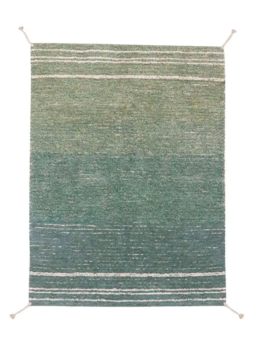 LORENA CANALS - Tapis Lavable Reversible Twin Vintage Blue 170 X 240 cm
