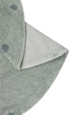 LORENA CANALS - Tapis Lavable Rond Dot Blue Sage