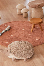 LORENA CANALS - Tapis Lavable Rond Dot Chestnut