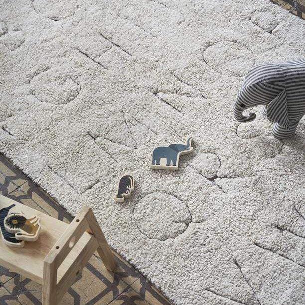 LORENA CANALS - Tapis Lavable Rugcycled Abc 120 X 160 cm