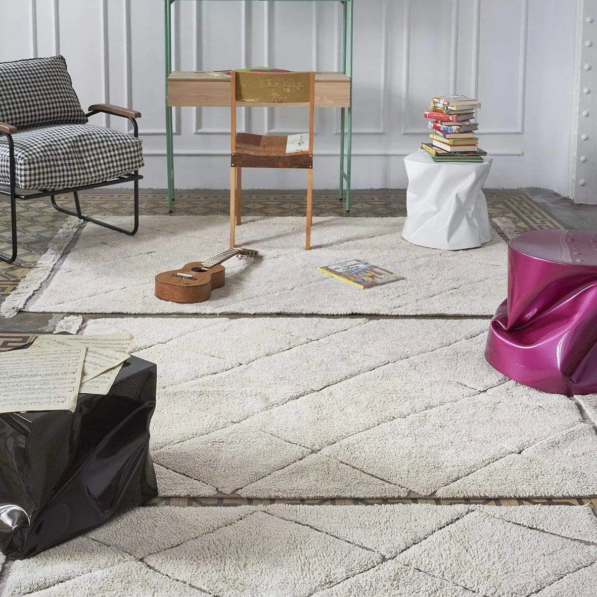 LORENA CANALS - Tapis Lavable Rugcycled Bereber 120 X 160 cm