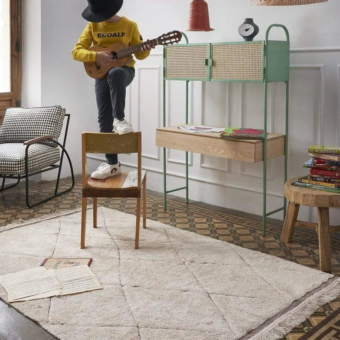 LORENA CANALS - Tapis Lavable Rugcycled Bereber 140 X 200 cm