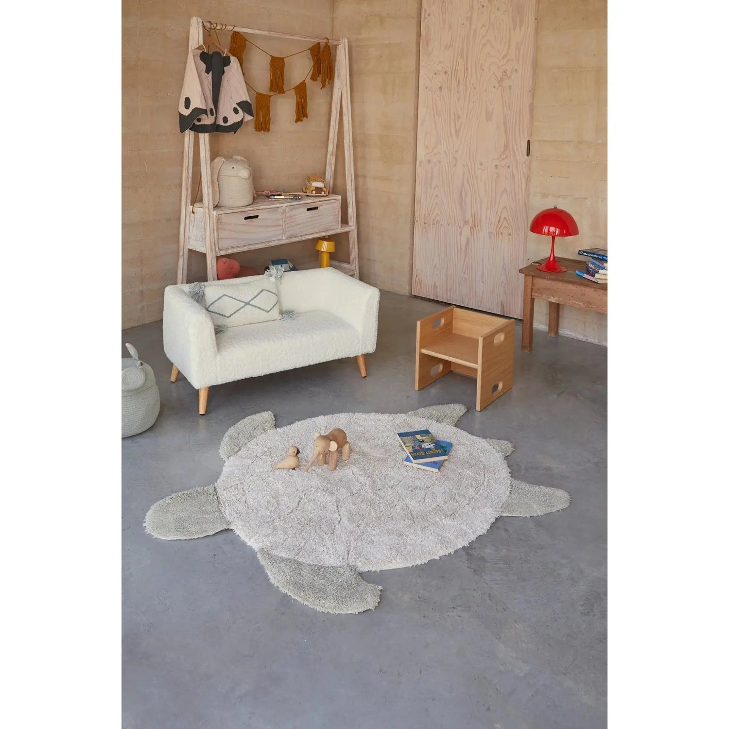 LORENA CANALS - Tapis Lavable Tortue De Mer 110 X 130 Cm