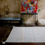 LORENA CANALS - Tapis Lavable Tribu Naturel 120 X 160 Cm