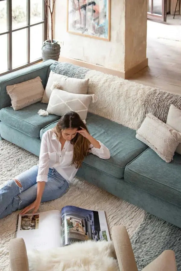 LORENA CANALS - Tapis Woolable Into The Blue 200 X 300 cm