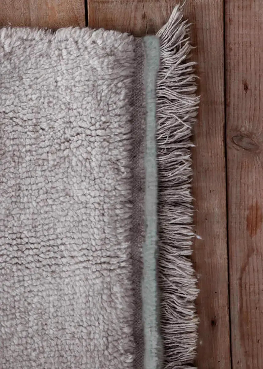 LORENA CANALS - Tapis Woolable Steppe - Sheep Grey 80 X 230 cm